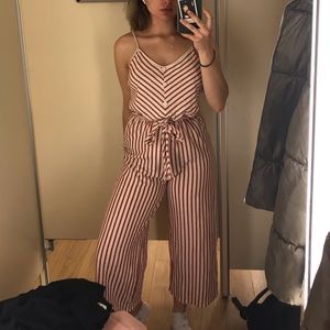 NEW STRIPPED JUMPSUIT
